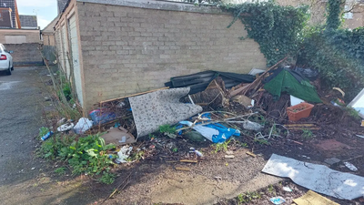 Fly tipping has been reported but the council have not responded.