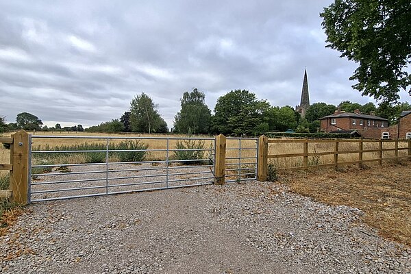 Manor Yard Field Entrance